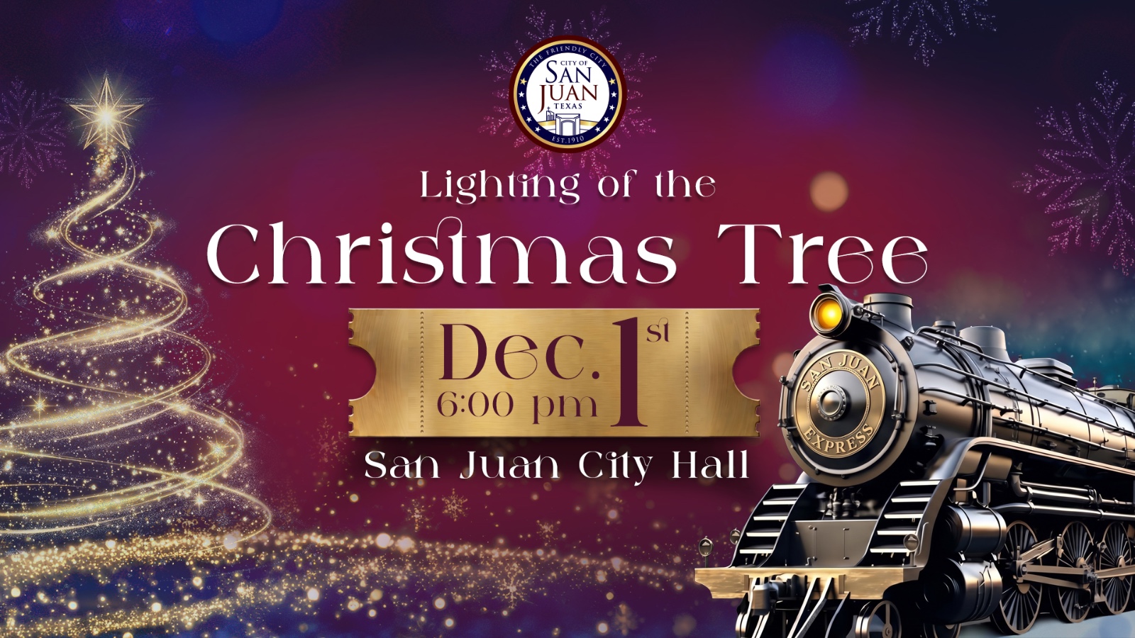 Lighting of the Tree – San Juan, TX